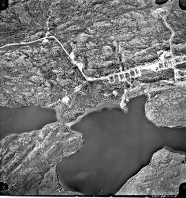 Aerial photo of Uranium City, Sask.