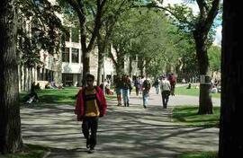 Students on Campus