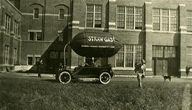 Straw Gas Car