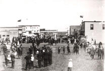 Orange Day Parade in Brock, Saskatchewan