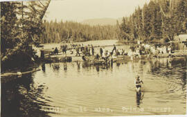 "Bathing Salt Lakes. Prince Rupert"