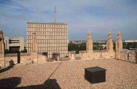 View of Arts building from top of Thorvaldson