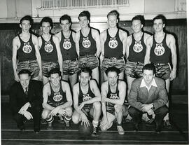 University of Saskatchewan Huskies Men's Basketball Team - Group Photo