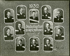 School of Agriculture - Graduates - 1932