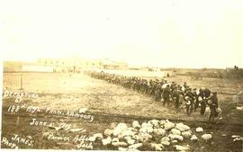 188th Battalion departure from armory