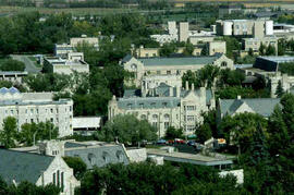 Aerial view of Campus